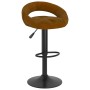 Kitchen stools 2 units brown velvet by , Kitchen stools - Ref: Foro24-333267, Price: 136,95 €, Discount: %