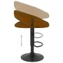 Küchenhocker 2 Einheiten brauner Samt von , Küchenhocker - Ref: Foro24-333267, Preis: 136,95 €, Rabatt: %