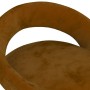 Küchenhocker 2 Einheiten brauner Samt von , Küchenhocker - Ref: Foro24-333267, Preis: 136,95 €, Rabatt: %