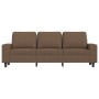 3-Sitzer-Sofa mit braunem Stoffhocker 180 cm von , Sofas - Ref: Foro24-3201154, Preis: 331,55 €, Rabatt: %