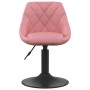 Drehbarer Esszimmerstuhl 6 Stk. rosa Samt von , Essstühle - Ref: Foro24-3088807, Preis: 343,72 €, Rabatt: %