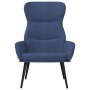 Relaxsessel mit Fußstütze aus blauem Stoff von , Sessel - Ref: Foro24-3097433, Preis: 122,46 €, Rabatt: %