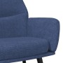 Relaxsessel mit Fußstütze aus blauem Stoff von , Sessel - Ref: Foro24-3097433, Preis: 122,46 €, Rabatt: %