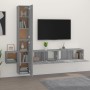 Set de muebles para TV 5 pzas madera contrachapada gris Sonoma de , Muebles TV - Ref: Foro24-3114252, Precio: 174,13 €, Descu...