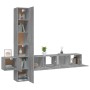 5-teiliges TV-Möbelset Sperrholz Sonoma grau von , TV-Möbel - Ref: Foro24-3114252, Preis: 168,78 €, Rabatt: %