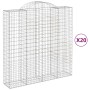 Gabionenkörbe 20 Stück Bogenform Eisen 200x50x200/220cm von , Töpfe und Pflanzgefäße - Ref: Foro24-3146440, Preis: 2,00 €, Ra...