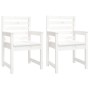 Juego de comedor de jardín 11 piezas madera maciza pino blanco de , Conjuntos de jardín - Ref: Foro24-3154720, Precio: 970,54 €