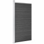 Panel de valla WPC negro 95x186 cm de vidaXL, Paneles de vallas - Ref: Foro24-148979, Precio: 141,68 €, Descuento: %