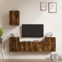 TV-Möbelset 5-teilig geräuchertes Eichensperrholz von , TV-Möbel - Ref: Foro24-3188571, Preis: 182,13 €, Rabatt: %