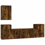TV-Möbelset 5-teilig geräuchertes Eichensperrholz von , TV-Möbel - Ref: Foro24-3188571, Preis: 182,13 €, Rabatt: %