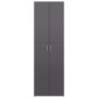 Büroschrank aus glänzendem grauem Sperrholz 60x32x190 cm von , Aktenschränke - Ref: Foro24-800305, Preis: 173,64 €, Rabatt: %