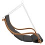 Schaukelstuhl ohne Gestell mit Kissen aus massivem gebogenem Holz von , Gartenwippen - Ref: Foro24-313942, Preis: 210,44 €, R...