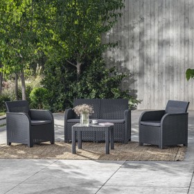 Keter Rosalie Gartentisch aus Graphit von , Gartentische - Ref: Foro24-441304, Preis: 45,88 €, Rabatt: %