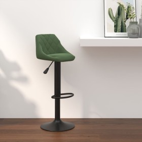 Taburete de cocina de terciopelo verde oscuro by , Kitchen stools - Ref: Foro24-335341, Price: 71,45 €, Discount: %