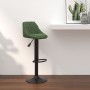 Küchenhocker aus dunkelgrünem Samt von , Küchenhocker - Ref: Foro24-335341, Preis: 71,45 €, Rabatt: %