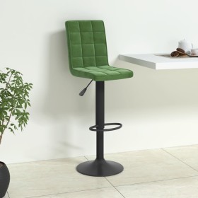 Taburete de cocina de terciopelo verde oscuro de , Taburetes de cocina - Ref: Foro24-335755, Precio: 85,12 €, Descuento: %