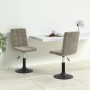 Drehbare Esszimmerstühle 2 Stück hellgrauer Samt von , Essstühle - Ref: Foro24-335741, Preis: 114,28 €, Rabatt: %