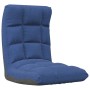 Klappbarer Bodenstuhl aus blauem Stoff von , Bodenstühle - Ref: Foro24-336588, Preis: 74,52 €, Rabatt: %