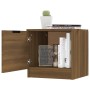 Bedside tables 2 units brown oak color 40x39x40 cm by , Nightstands - Ref: Foro24-817032, Price: 57,93 €, Discount: %
