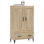Sonoma oak color plywood sideboard 70x31x115 cm by , Sideboards - Ref: Foro24-812576, Price: 124,92 €, Discount: %