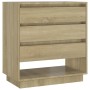Sonoma Sideboard aus Eichensperrholz 70x41x75 cm von , Sideboards - Ref: Foro24-809551, Preis: 71,55 €, Rabatt: %