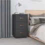 Bedside tables 2 pcs solid pine wood gray 40x40x75 cm by , Nightstands - Ref: Foro24-818340, Price: 188,16 €, Discount: %