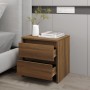 Nachttisch aus braunem Eichenholz, 45x34,5x44,5 cm von , Nachttische - Ref: Foro24-813042, Preis: 43,51 €, Rabatt: %