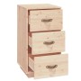 Mesita de noche madera maciza de pino 40x40x75 cm de , Mesitas de noche - Ref: Foro24-818335, Precio: 68,86 €, Descuento: %