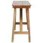 Console table made of mixed recycled wood 130x40x80 cm by , Side tables - Ref: Foro24-283916, Price: 209,86 €, Discount: %