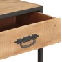 Solid recycled wood console table 90x35x74 cm by , Side tables - Ref: Foro24-323516, Price: 216,87 €, Discount: %