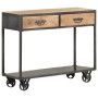 Solid recycled wood console table 90x35x74 cm by , Side tables - Ref: Foro24-323516, Price: 216,87 €, Discount: %