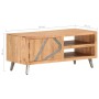 Mesa de centro de madera maciza de acacia 90x45x40cm de , Mesas de centro - Ref: Foro24-286548, Precio: 271,92 €, Descuento: %