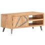 Mesa de centro de madera maciza de acacia 90x45x40cm de , Mesas de centro - Ref: Foro24-286548, Precio: 271,92 €, Descuento: %