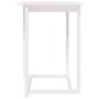 Stehtisch massives Zirbenholz weiß 80x80x110 cm von , Küchen- und Esstische - Ref: Foro24-822183, Preis: 106,43 €, Rabatt: %