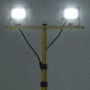 LED spotlight with tripod 2x30 W cold white by , Spotlights and reflectors - Ref: Foro24-149660, Price: 65,04 €, Discount: %