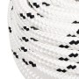 Cuerda de trabajo poliéster blanco 20 mm 25 m de , Sogas y cuerdas metálicas - Ref: Foro24-152789, Precio: 45,60 €, Descuento: %