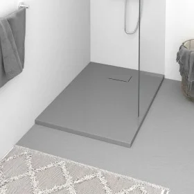 SMC Duschwanne grau 100x70 cm von vidaXL, Duschwannen - Ref: Foro24-148934, Preis: 151,32 €, Rabatt: %