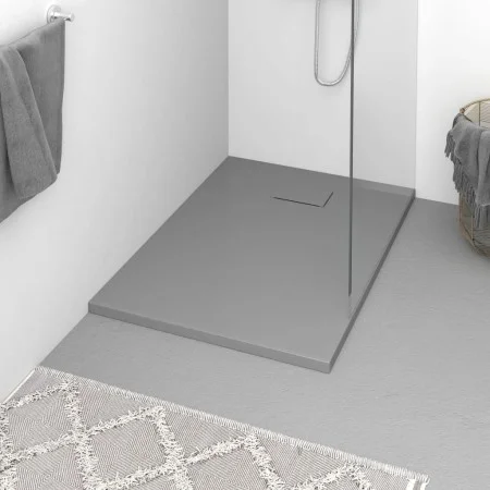 SMC Duschwanne grau 100x70 cm von vidaXL, Duschwannen - Ref: Foro24-148934, Preis: 150,83 €, Rabatt: %