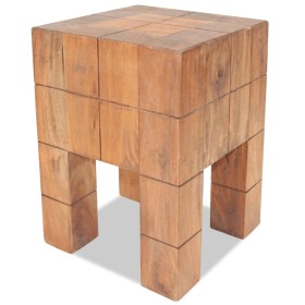 Hocker aus massivem Mahagoniholz von , Klapphocker und Stühle - Ref: Foro24-244502, Preis: 69,44 €, Rabatt: %
