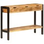 Sideboard with 3 drawers solid mango wood 110x35x75 cm by , Sideboards - Ref: Foro24-247406, Price: 189,93 €, Discount: %