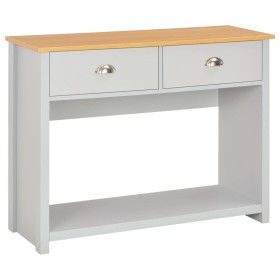 Grauer Konsolentisch 97x35x76 cm von , Seitentische - Ref: Foro24-283741, Preis: 63,61 €, Rabatt: %