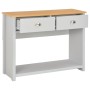 Gray console table 97x35x76 cm by , Side tables - Ref: Foro24-283741, Price: 63,61 €, Discount: %