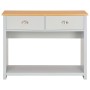 Gray console table 97x35x76 cm by , Side tables - Ref: Foro24-283741, Price: 63,61 €, Discount: %