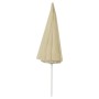Sombrilla de playa amarillo arena 300 cm de , Sombrillas - Ref: Foro24-314707, Precio: 41,31 €, Descuento: %