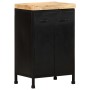 Aparador de madera de mango rugosa 47x35x76 cm de , Aparadores - Ref: Foro24-323575, Precio: 192,61 €, Descuento: %