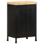 Aparador de madera de mango rugosa 47x35x76 cm de , Aparadores - Ref: Foro24-323575, Precio: 192,61 €, Descuento: %