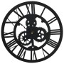 Black acrylic wall clock 30 cm by , Wall clocks - Ref: Foro24-325168, Price: 30,42 €, Discount: %