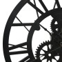 Black acrylic wall clock 30 cm by , Wall clocks - Ref: Foro24-325168, Price: 30,42 €, Discount: %