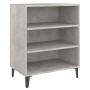 Aparador de madera contrachapada gris hormigón 57x35x70 cm de , Aparadores - Ref: Foro24-806062, Precio: 43,09 €, Descuento: %