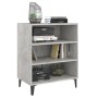 Aparador de madera contrachapada gris hormigón 57x35x70 cm de , Aparadores - Ref: Foro24-806062, Precio: 43,09 €, Descuento: %